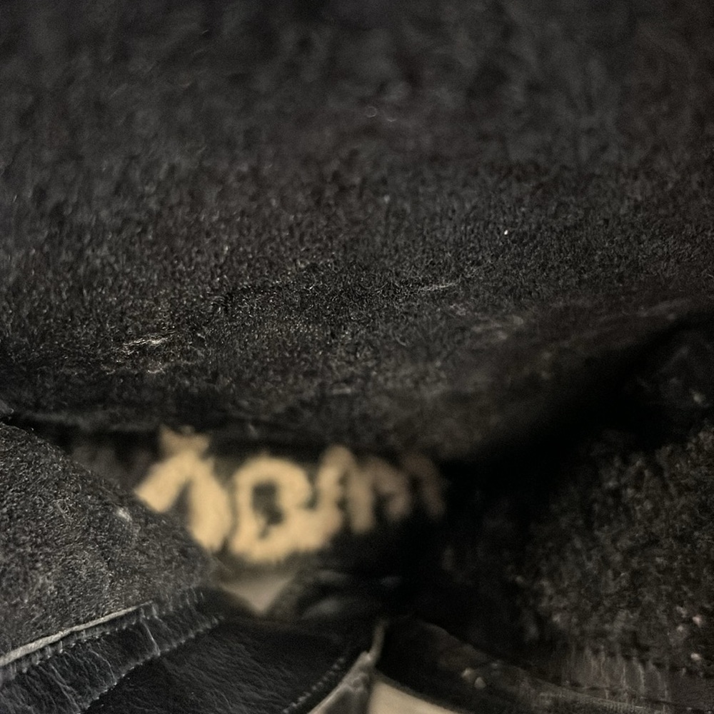 Sam Edelman Jailyn Suede Winter Boots Size 9 Faux Fur-Lined Black Zip-Up Snow - Picture 15 of 15